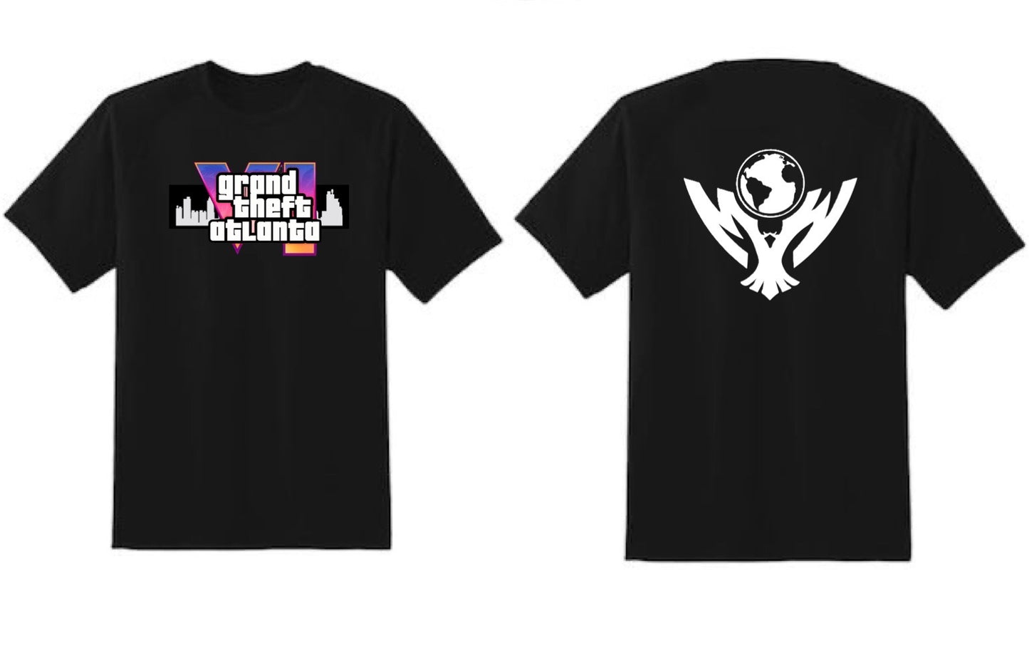 Heavyweight Cotton Tee
GTA - Black Tee w/ logo