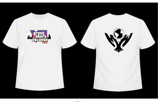 GTA - White Tee w/ logo